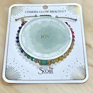 Scout Multicolor JOY Beaded Chakra Bracelet - Rainbow